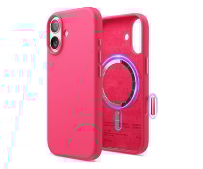 Elago Magsafe Silicon Case do iPhone 17 Ice Pink