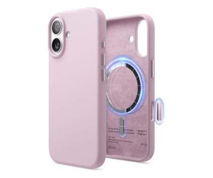 Elago Magsafe Silicon Case do iPhone 17 Light Lilic ES17MSSC61-LLIL