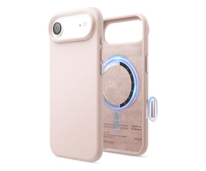 Elago Magsafe Silicon Case do iPhone 17 AIR Light Pink