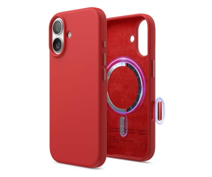 Elago Magsafe Silicon Case do iPhone 17 Red