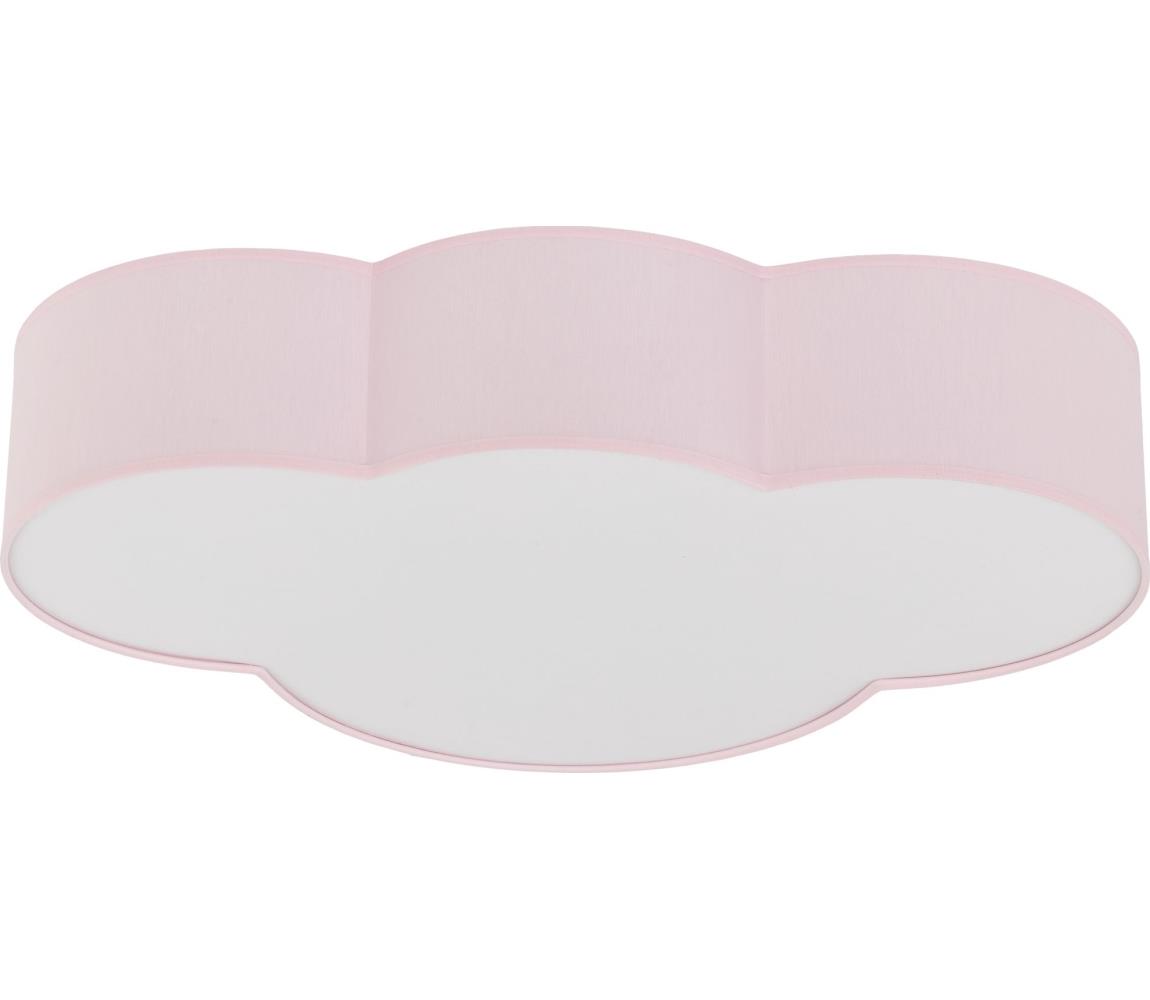 Brilagi - Dziecięca lampa sufitowa NIMBUS 4xE27/15W/230V różowa