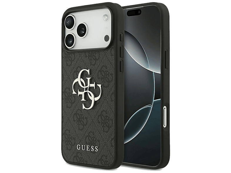 Etui GUESS 4G Big Logo do iPhone 17 Pro Max Czarny