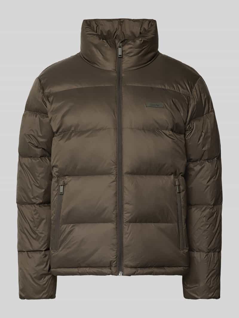 Kurtka pikowana ze stójką