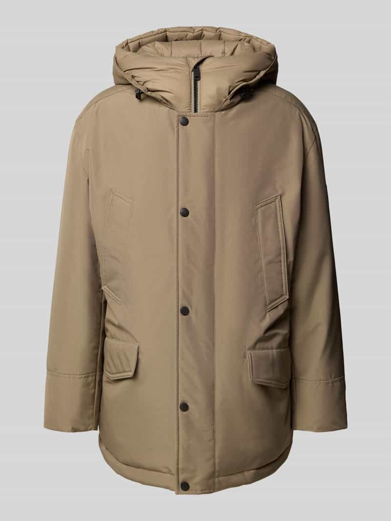 Parka o kroju relaxed fit z kapturem model ‘OSIASS1’