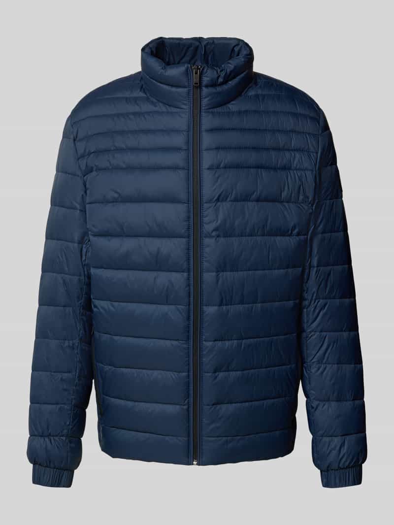 Kurtka pikowana o kroju slim fit ze stójką model ‘ODEN2’