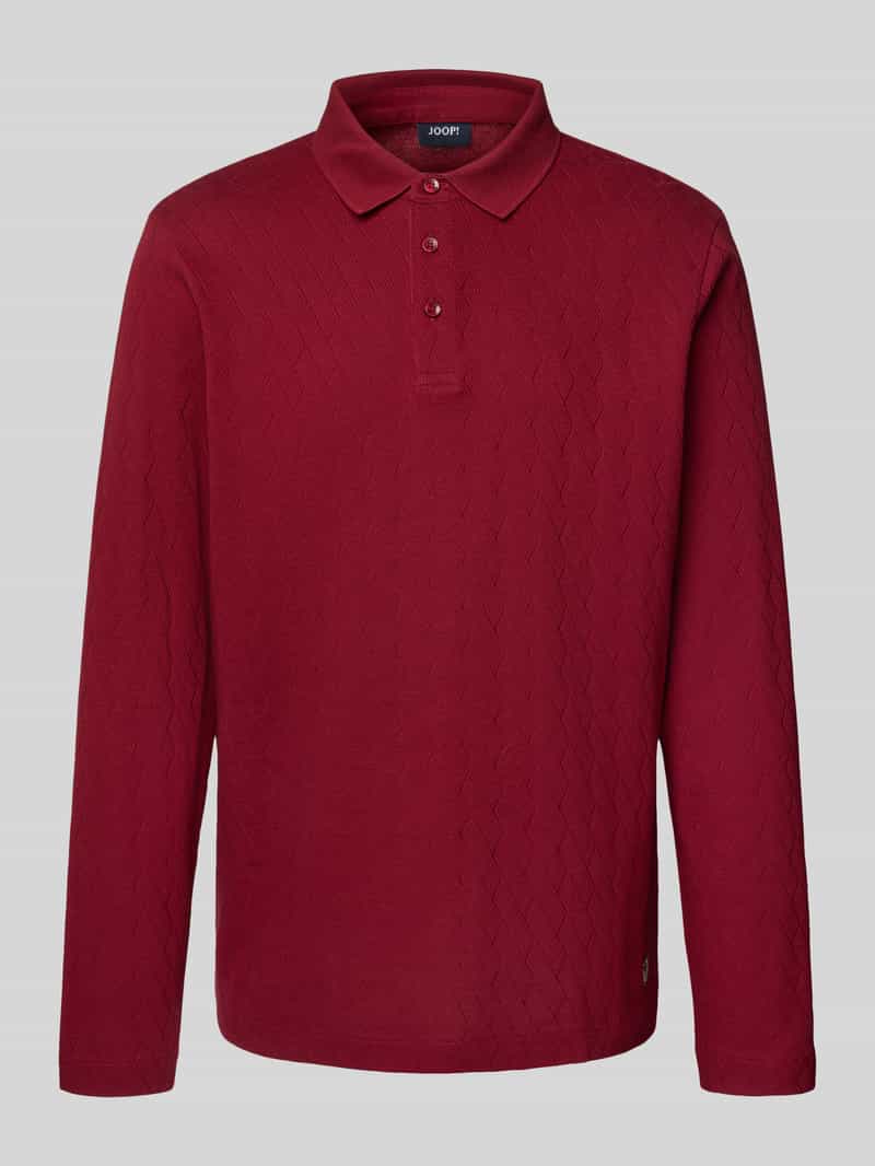 Sweter z dzianiny z kołnierzykiem typu kent model ‘Bryson’
