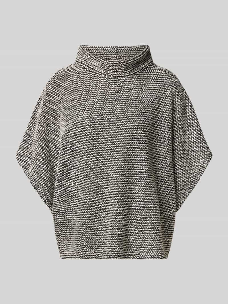 Sweter z dzianiny z golfem