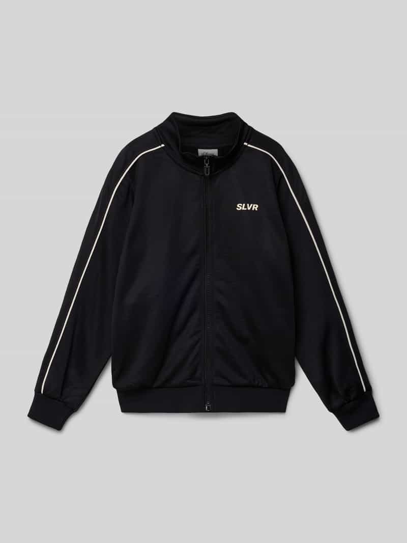 Bluza rozpinana o kroju regular fit z dodatkiem bawełny