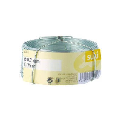 Drut stalowy ocynk 0,7 mm 75 m