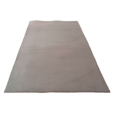 Dywan FUTRZANY 60 x 100 cm pudrowy róż