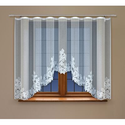 Firanka gotowa 140 x 300 cm biały