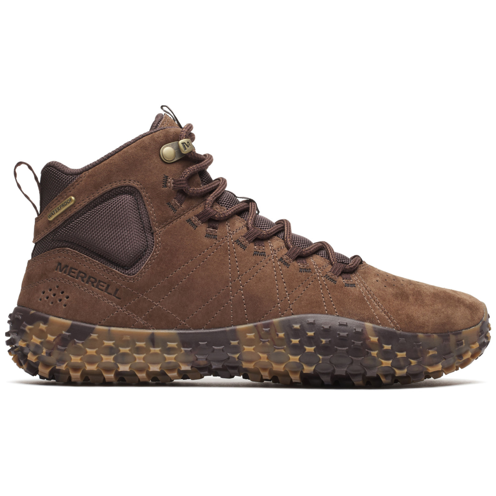 Buty męskie Merrell Wrapt Mid Wp Rozmiar butów (UE): 45 / Kolor: ciemnobrązowy