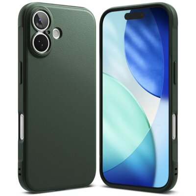 Etui RINGKE Onyx do Apple iPhone 17 Ciemnozielony