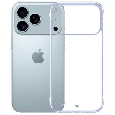 Etui 3MK Just20g Clear Case do Apple iPhone 17 Pro Max Transparentny