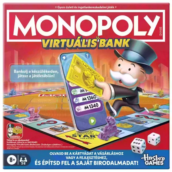 Monopoly: Bankowość wirtualna - w języku węgierskim