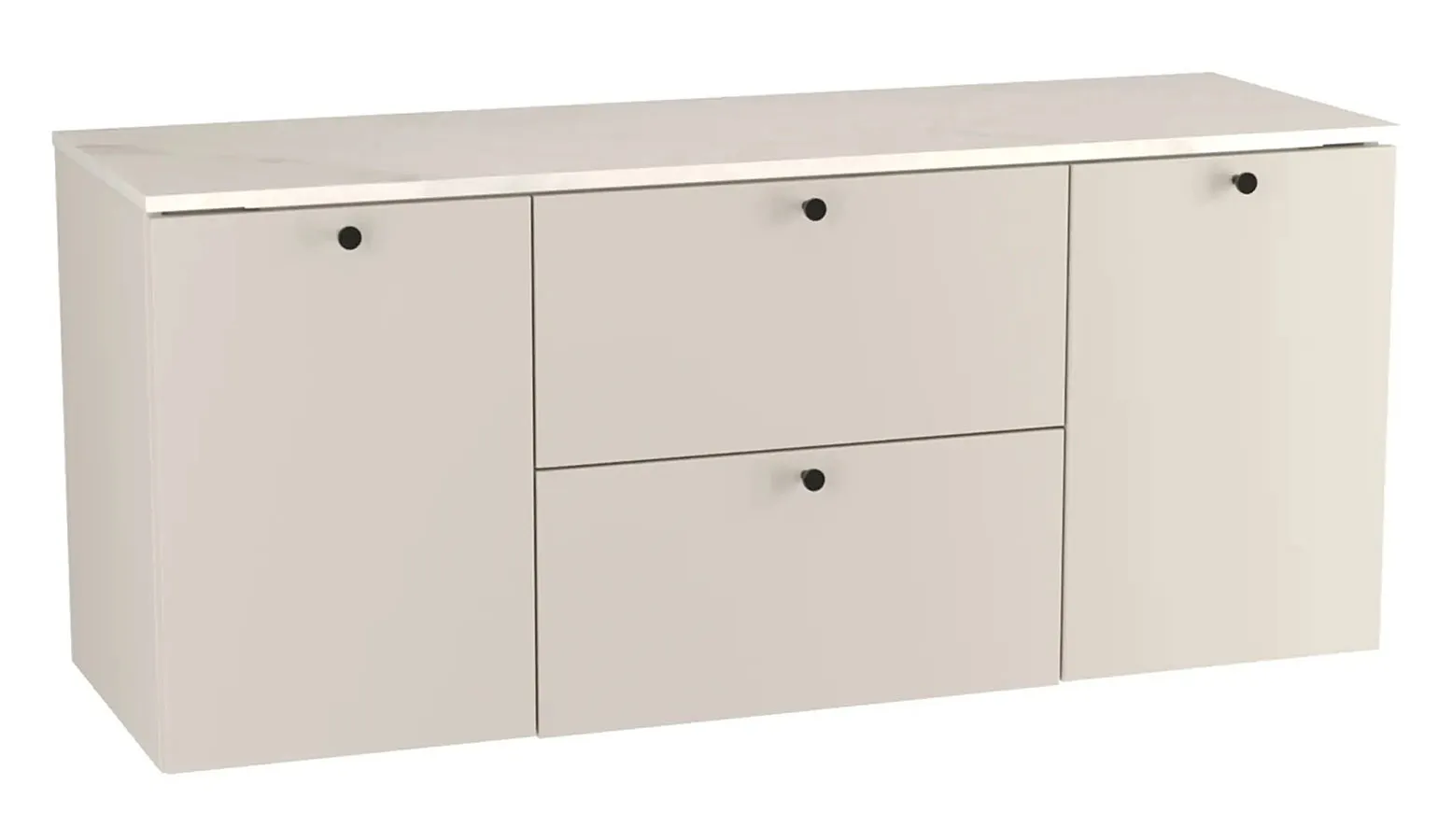 Szafka z koszami na pranie w kolorze kaszmirowym - Tavesi 12X