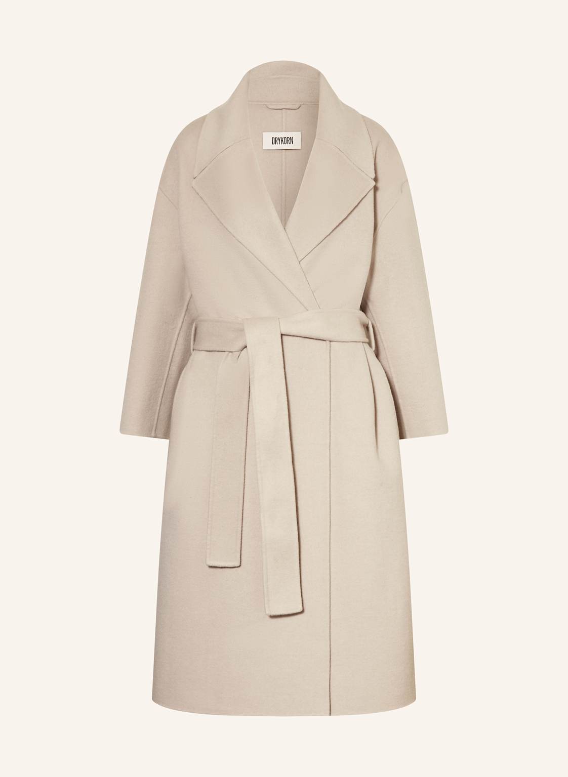 Drykorn Płaszcz Bosmański Budby_2 beige