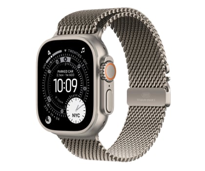 Apple Watch Ultra 3 GPS + Cellular 49mm Naturalny Tytan Tytanowa bransoleta M