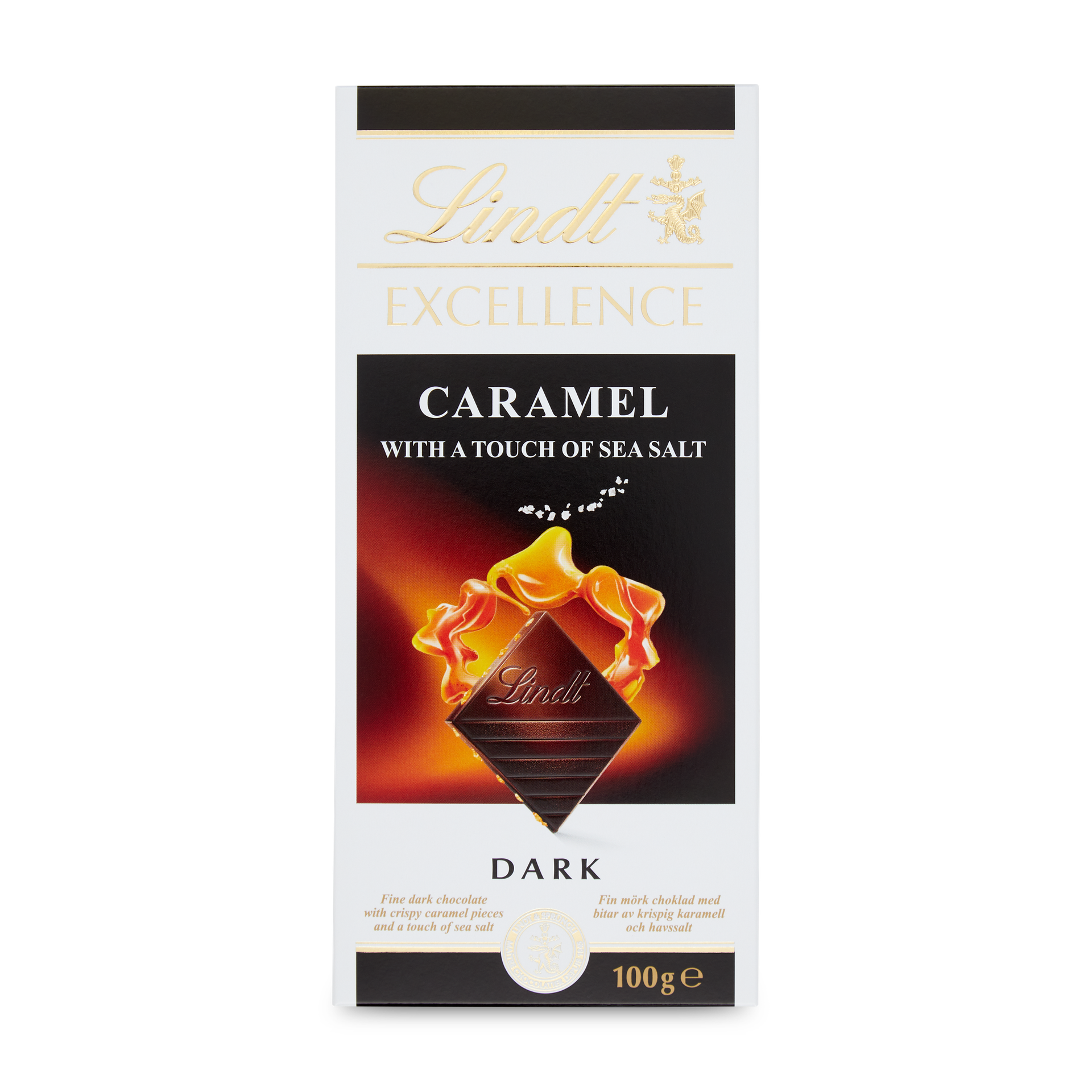 Lindt EXCELLENCE Caramel with Sea Salt 100g