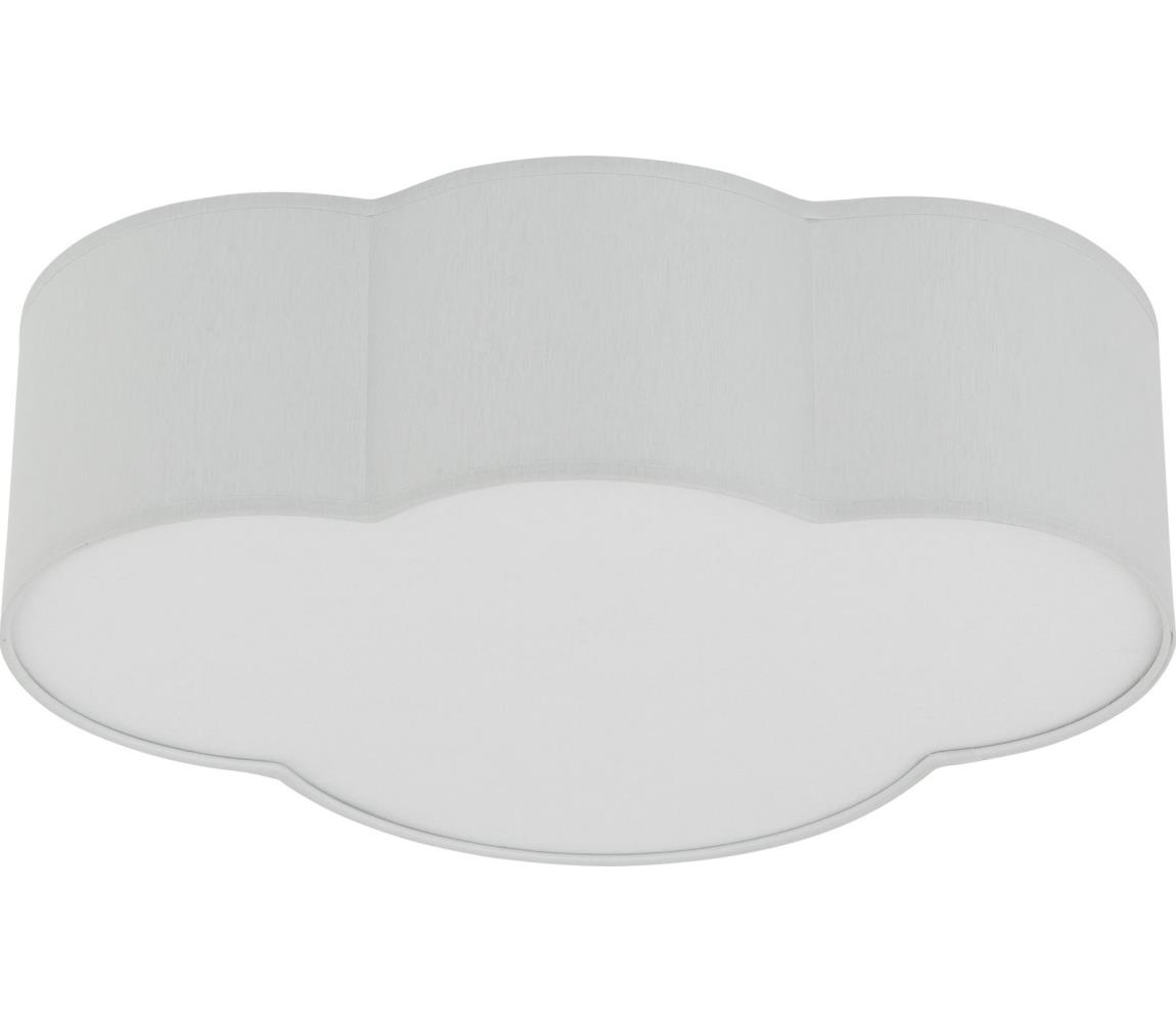 Brilagi - Dziecięca lampa sufitowa NIMBUS MINI 2xE27/15W/230V szara