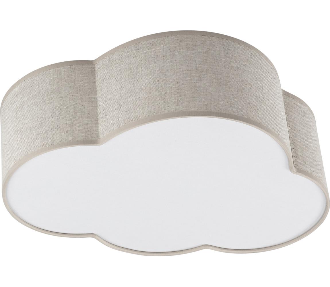 Brilagi - Dziecięca lampa sufitowa NIMBUS LINEN 2xE27/15W/230V beżowa