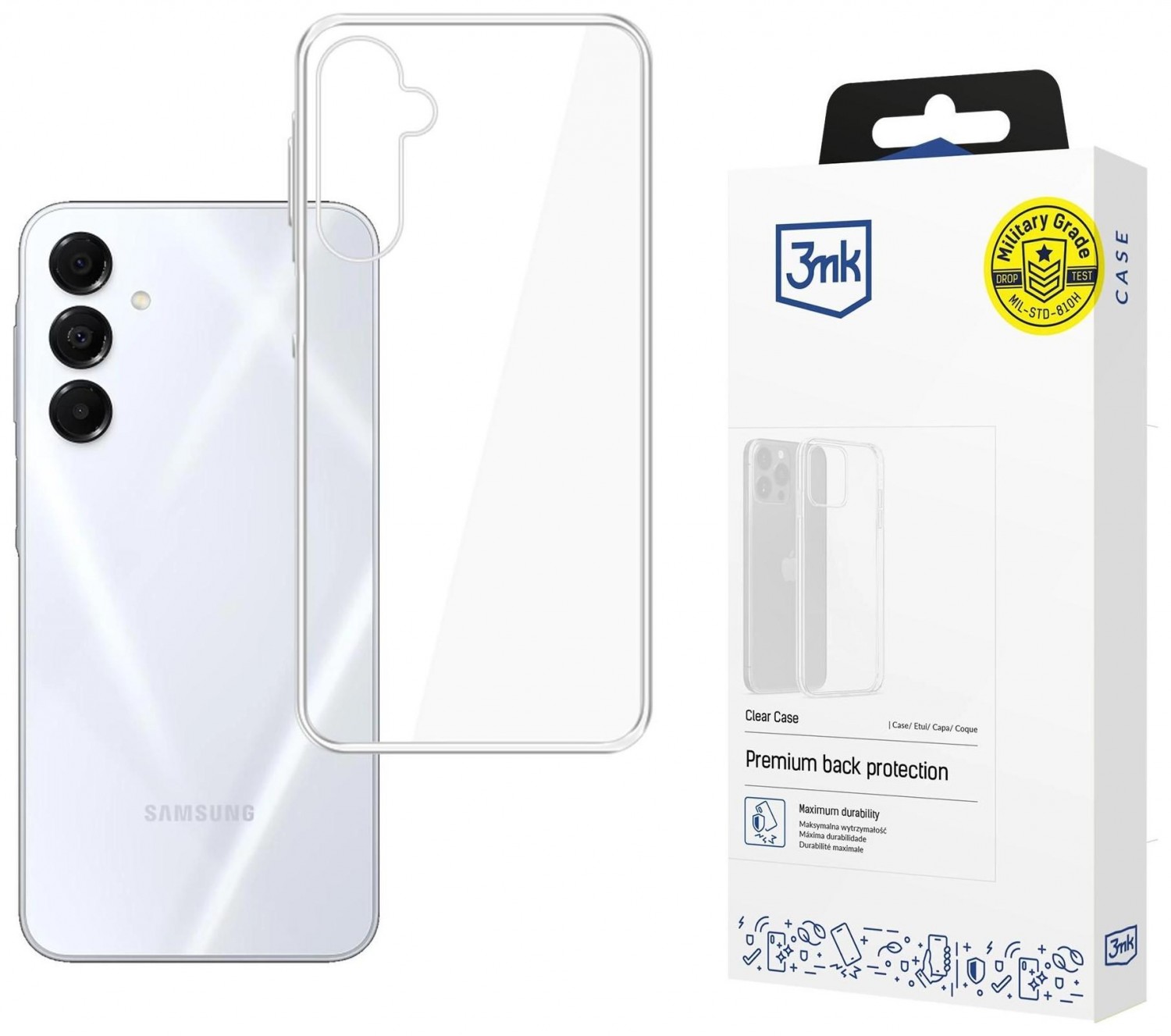 Samsung Galaxy A17 5G/ 4G - 3mk Clear Case