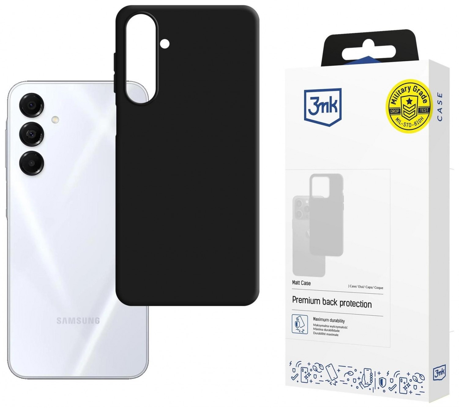 Samsung Galaxy A17 5G/ 4G - 3mk Matt Case