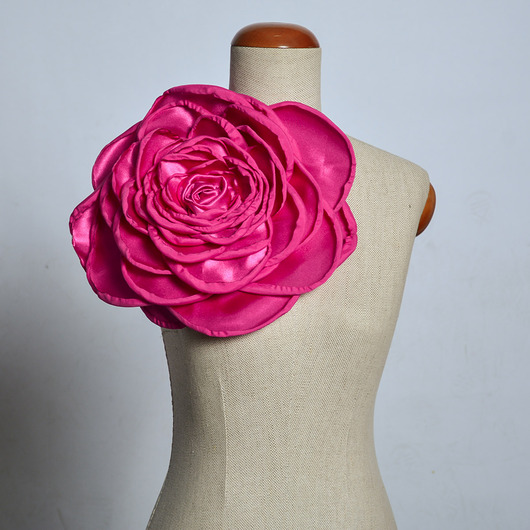 Broszka Gigant :amarant