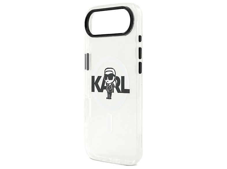Etui KARL LAGERFELD IML Karl Sketch Logo MagSafe do iPhone 17 Air Przezroczysty