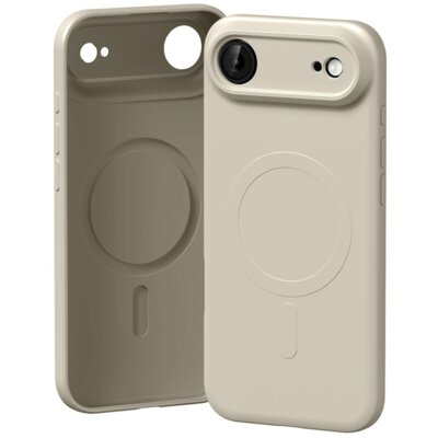 Etui MERCURY Semi-Silicone MagSafe do Apple iPhone 17 Air Kamienny