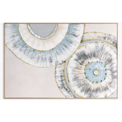 Obraz EUROFIRANY 661 82 x 122 cm Popielaty