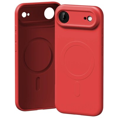 Etui MERCURY Semi-Silicone MagSafe do Apple iPhone Air Czerwony