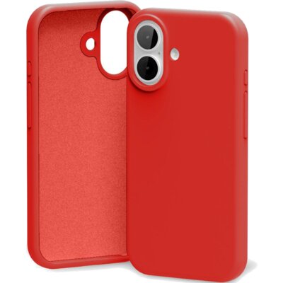 Etui MERCURY Silicone do Apple iPhone 17 Czerwony