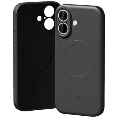 Etui MERCURY Semi-Silicone MagSafe do Apple iPhone 17 Czarny