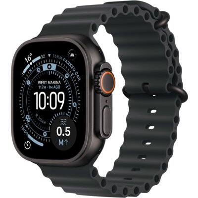 Apple Watch Ultra 3 GPS + Cellular 49mm Tytanowa czarny pasek Ocean Czarny
