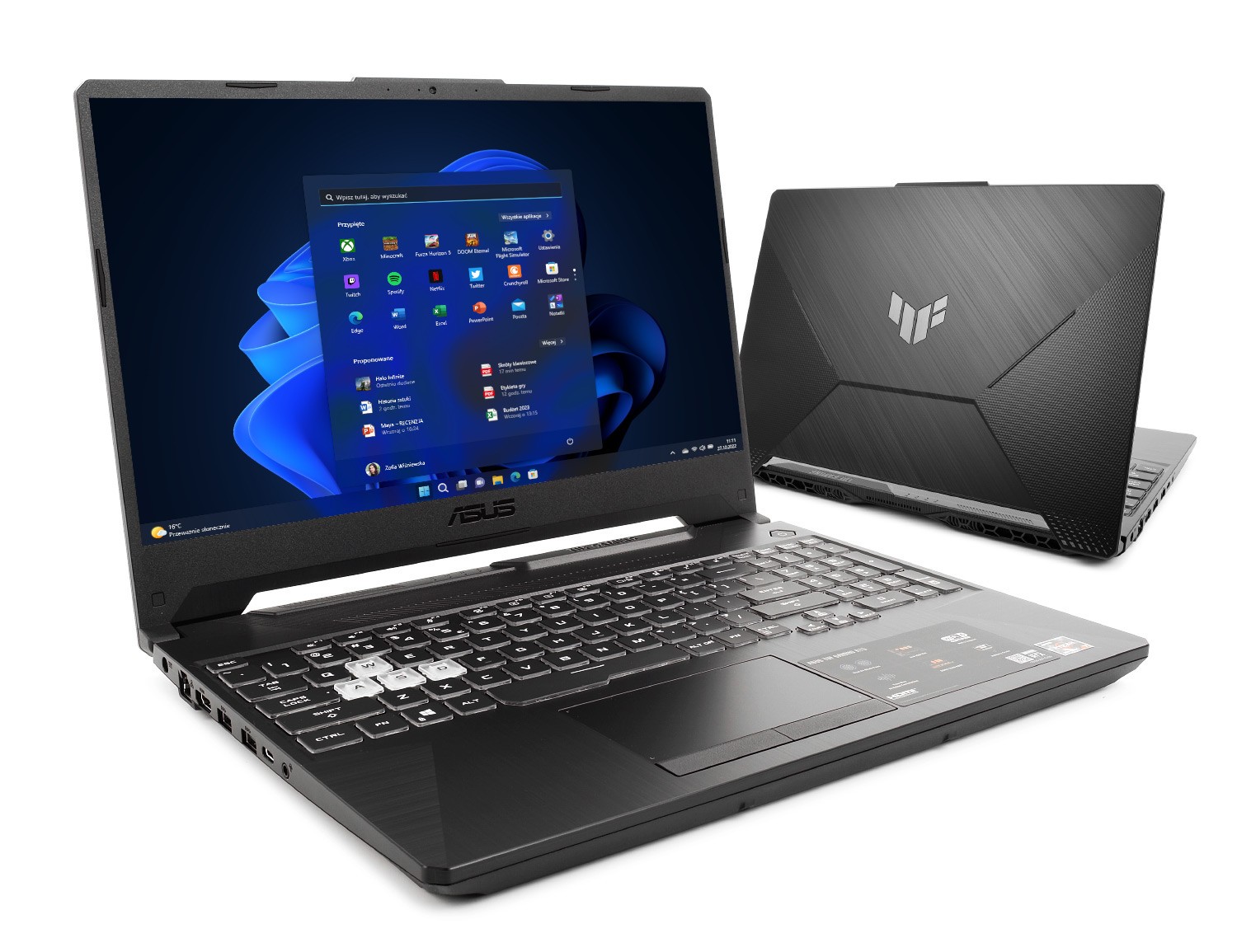 ASUS TUF Gaming A15 FA506NC-HN016 - R5-7535HS 15,6'' 144Hz 32GB 512GB Win11Pro RTX3050 90NR0JF7-M001S0|5M232W11P