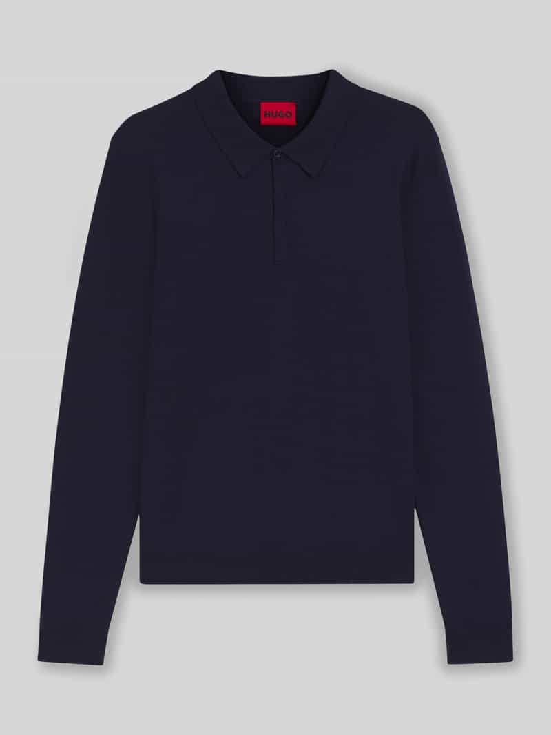 Koszulka polo o kroju slim fit z mieszanki wiskozy