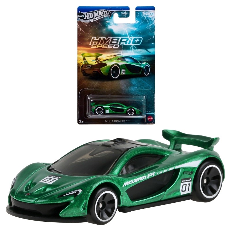 Hot Wheels Silver Series Hybrid Speed Autko McLaren P1 JCB78 3/5