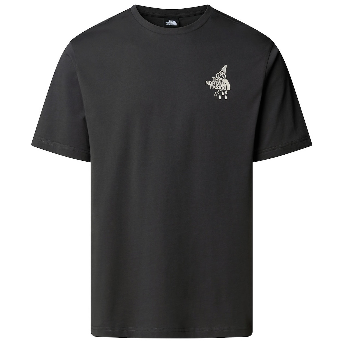 Koszulka męska The North Face U Powder Days Relaxed S/S Tee-Graphic Rozmiar: L / Kolor: ciemnoszary