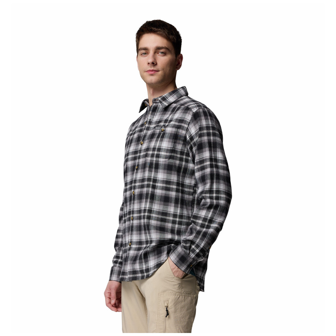 Koszula męska Columbia Cornell Woods™ Flannel Long Sleeve Shirt Rozmiar: L / Kolor: czarny