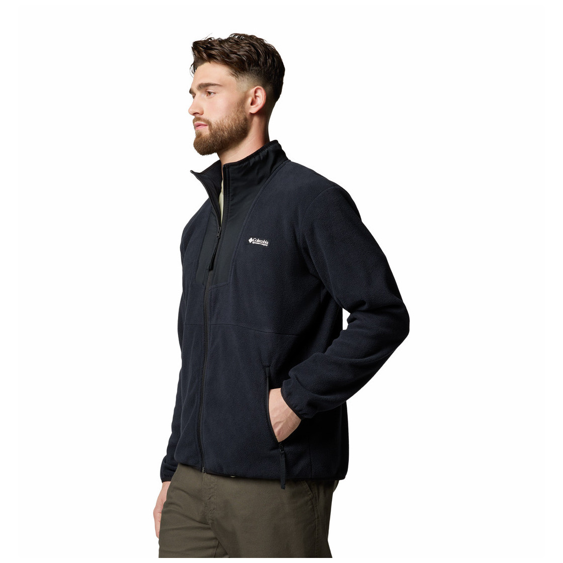 Męska bluza Columbia Sequoia Grove™ Full Zip Fleece Rozmiar: XL / Kolor: czarny
