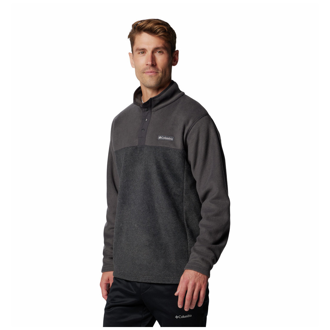 Męska bluza Columbia Steens Mountain™ Half Snap Ii Rozmiar: XL / Kolor: ciemnozielony