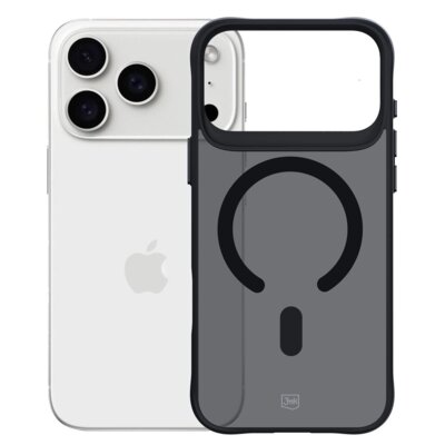 Etui 3MK Smoke MagCase do Apple iPhone 17 Pro Max Czarny