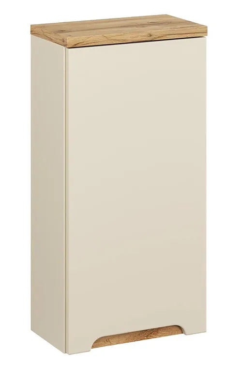 Kaszmirowa wisząca górna szafka łazienkowa - Aurore 4X