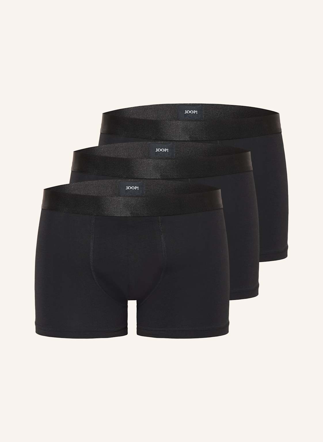 Joop! Bokserki, 3 Szt. schwarz