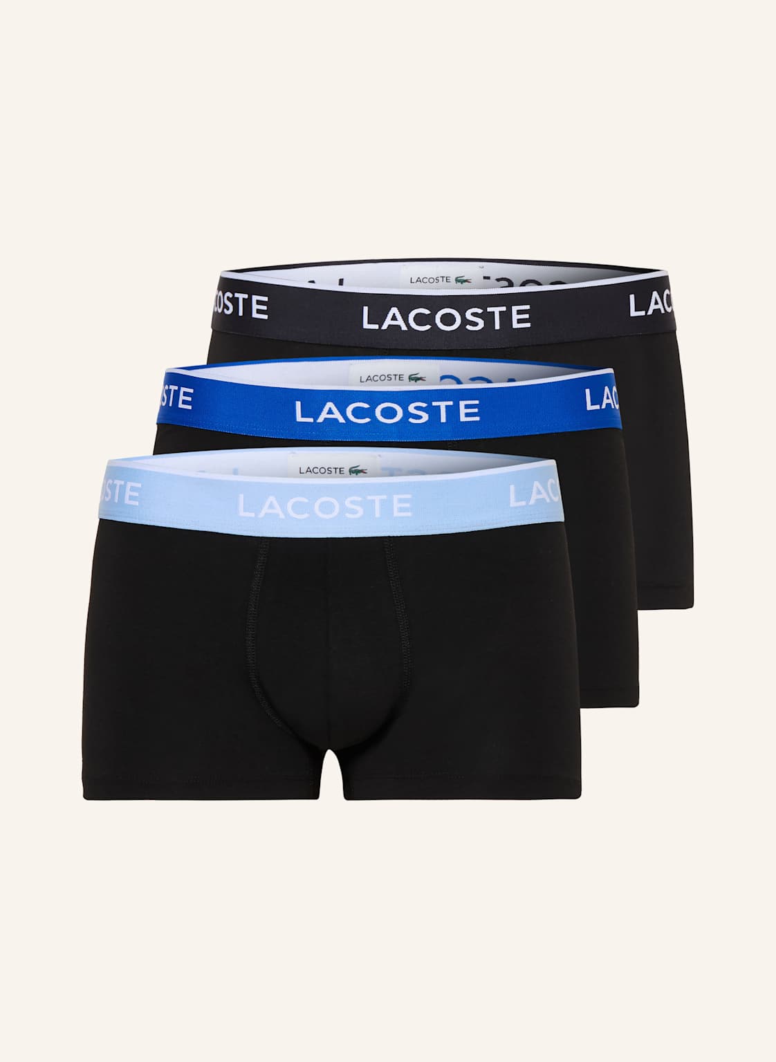 Lacoste Bokserki, 3 Szt. blau