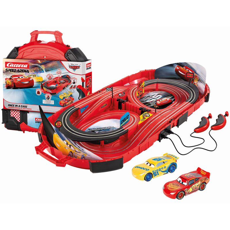 Carrera Speed Arena - Race in a case - Disney Pixar Auta 16002