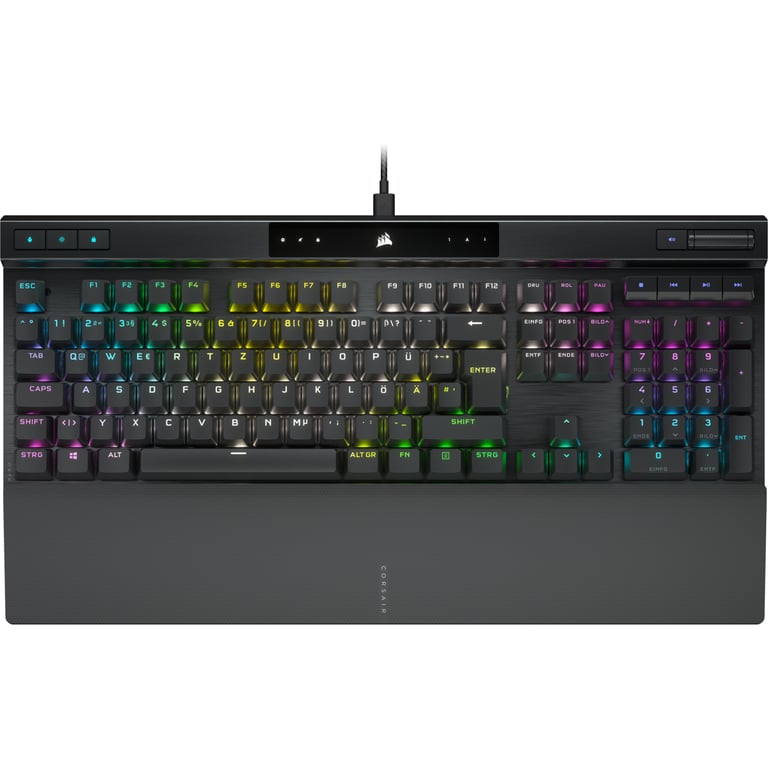Corsair K70 PRO klawiatura Gaming USB QWERTZ Niemiecki Czarny CH-910941A-DE