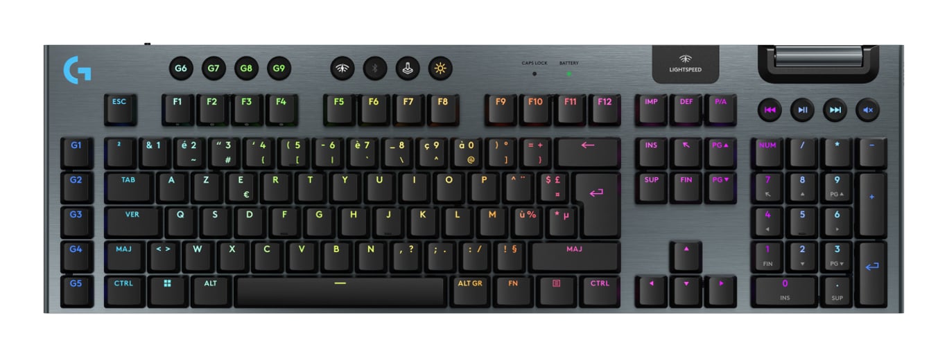 Logitech G G915 X LIGHTSPEED Wireless AZERTY Czarny 920-012672
