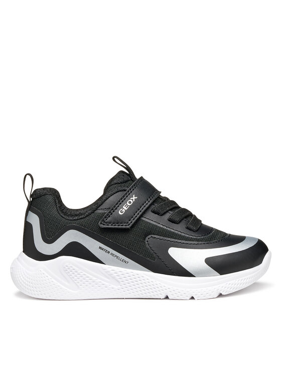 Geox Sneakersy J Sprintye Wr J56NXA 0FU54 C9999 D Czarny